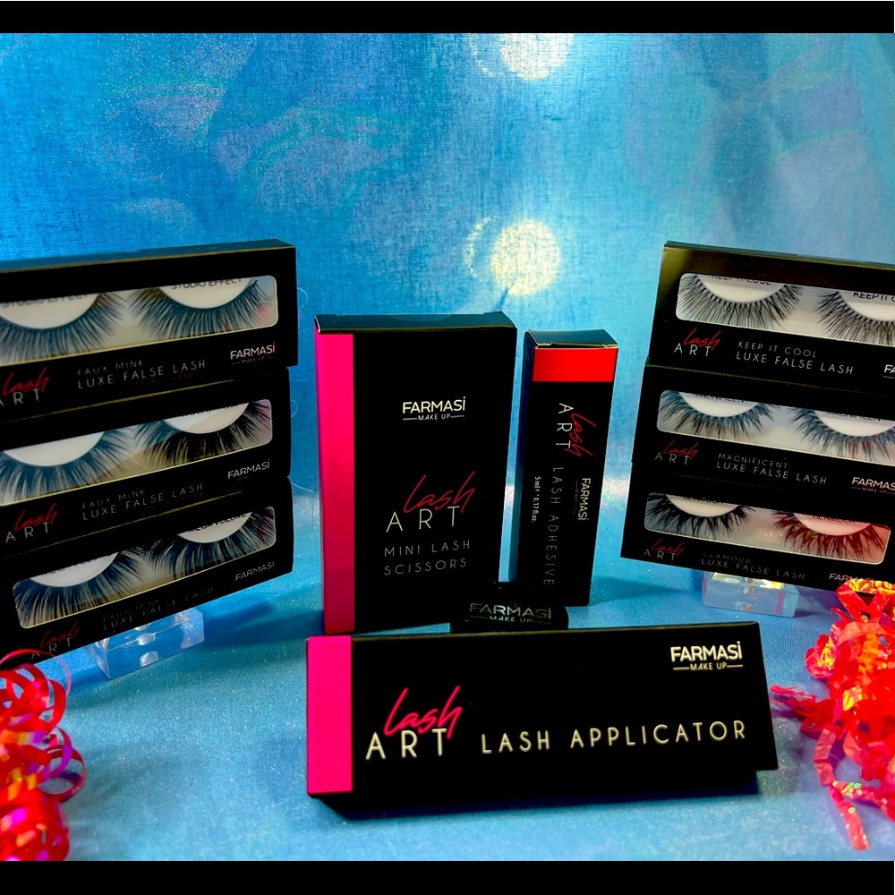 Luxury Faux Mink LASHES 6 pairs & All Accessories! Assorted styles